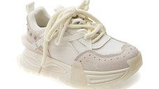 Pantofi sport GRYXX albi, 90511, din material textil