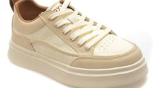 Pantofi sport GRYXX albi, 9253, din piele naturala