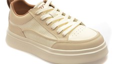 Pantofi sport GRYXX albi, 9253, din piele naturala