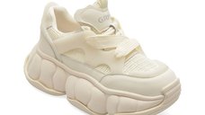 Pantofi sport GRYXX albi pentru femei, model 25900 din material textil