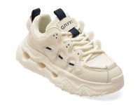 Pantofi sport GRYXX albi, Y2002, din material textil si piele naturala - 1