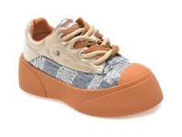 Pantofi sport GRYXX argintii, 1006, din material textil - 1