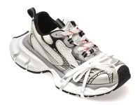Pantofi sport GRYXX argintii, 1812, din material textil - 1