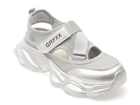 Pantofi sport GRYXX argintii, 537, din material textil - 1
