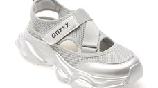 Pantofi sport GRYXX argintii, 537, din material textil