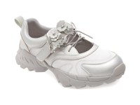 Pantofi sport GRYXX argintii, 889, din material textil - 1