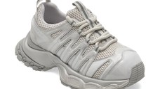 Pantofi sport GRYXX argintii, 9023, din piele naturala