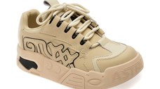Pantofi sport GRYXX bej, 10201, din piele ecologica