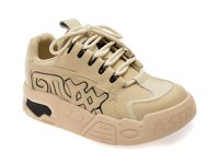 Pantofi sport GRYXX bej, 10201, din piele ecologica - 1