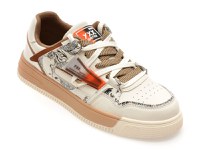 Pantofi sport GRYXX bej, 230413, din piele naturala - 1