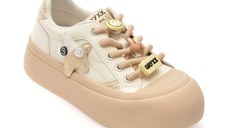 Pantofi sport GRYXX bej, 6857, din piele naturala