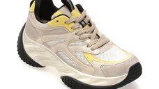 Pantofi sport GRYXX bej A909 din material textil de calitate