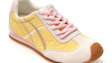 Pantofi sport GRYXX galbeni, 3601, din piele ecologica