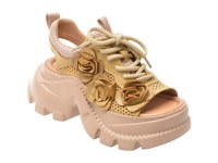 Pantofi sport GRYXX galbeni, 56288, din piele naturala - 1