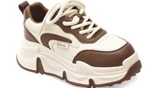 Pantofi sport GRYXX maro, 1607, din piele naturala