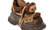 Pantofi sport GRYXX maro, 6116, din material textil si piele naturala