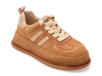 Pantofi sport GRYXX maro, 89106, din piele intoarsa - 1