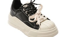 Pantofi sport GRYXX negri, 1015, din piele naturala