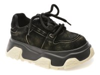 Pantofi sport GRYXX negri, 1063, din piele intoarsa - 1
