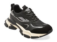 Pantofi sport GRYXX negri, 11003, din piele naturala - 1