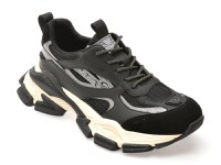 Pantofi sport GRYXX negri, 110031, din material textil - 1