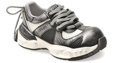 Pantofi sport GRYXX negri, 2063, din material textil si piele naturala