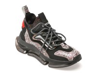 Pantofi sport GRYXX negri, 21018, din material textil - 1