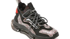 Pantofi sport GRYXX negri, 21018, din material textil