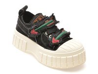 Pantofi sport GRYXX negri, 240001, din material textil - 1