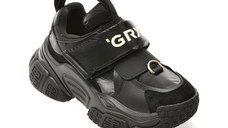 Pantofi sport GRYXX negri, 25812, din material textil si piele naturala