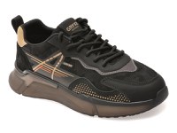Pantofi sport GRYXX negri, 5568, din piele ecologica - 1
