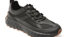 Pantofi sport GRYXX negri, A166, din material textil