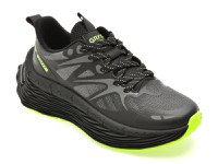 Pantofi sport GRYXX negri, F6011, din material textil - 1