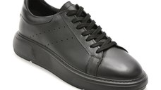 Pantofi sport GRYXX negri, TRLET07, din piele naturala