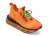 Pantofi sport GRYXX portocalii, 5722, din material textil - 1