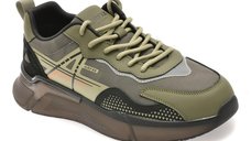 Pantofi sport GRYXX verzi, 5568, din piele ecologica