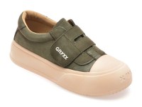 Pantofi sport GRYXX verzi, 8578, din nabuc - 1