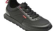 Pantofi sport HUGO 7840 negri din material textil pentru barbati