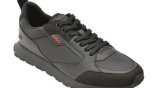 Pantofi sport HUGO negri, 6568, din material textil