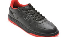 Pantofi sport HUGO negri, 9896, din piele ecologica