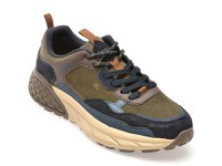 Pantofi sport JEEP maro, M52070A, din piele naturala - 1