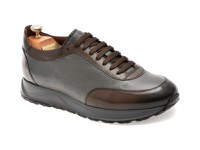 Pantofi sport LE COLONEL gri, 64375, din piele naturala - 1