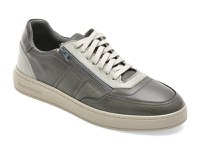 Pantofi sport MARCO BUFFON gri, BF1200, din piele naturala - 1
