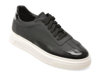 Pantofi sport MARCO BUFFON negri, BF1015, din piele naturala - 1