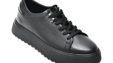 Pantofi sport negri GRYXX HRZ505 din piele naturala pentru barbati