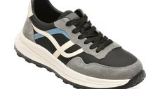 Pantofi sport negri GRYXX T61891 din piele naturala pentru barbati