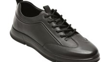 Pantofi sport OTTER 651912 negri din piele naturala pentru barbati
