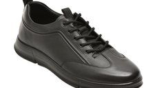 Pantofi sport OTTER 651912 negri din piele naturala pentru barbati