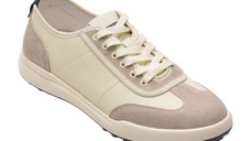 Pantofi sport OTTER albi, T25239, din piele naturala