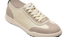 Pantofi sport OTTER albi, T25239, din piele naturala